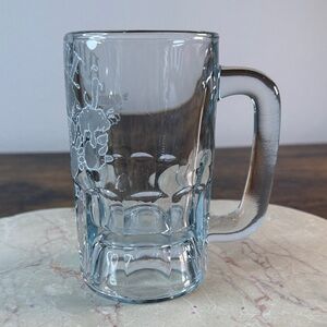 Elegant Clear Glass Mug